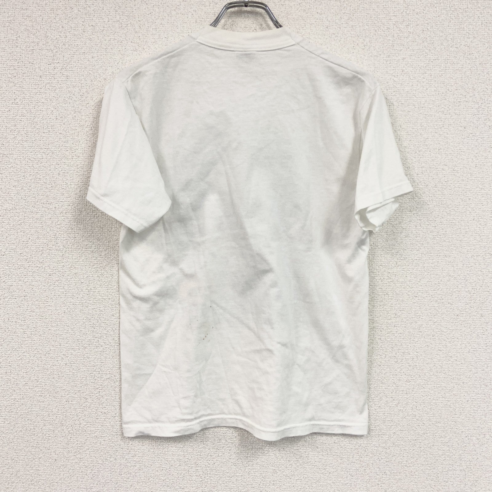 FRUIT OF THE LOOM　フルーツオブザルーム　半袖プリントTシャツ　白　ホワイト　Mサイズ　
