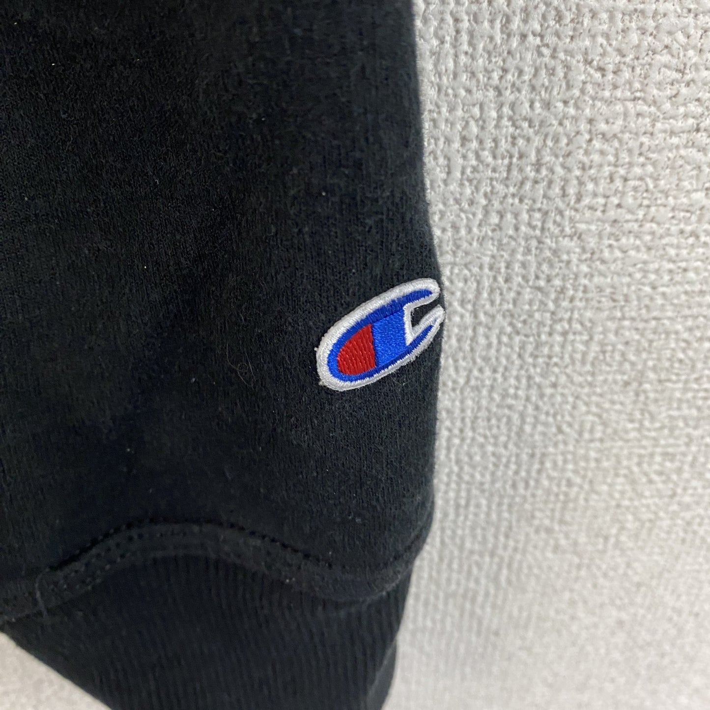 champion　チャンピオン　ハーフジップスウェット/トレーナー　黒　ブラック　2XLサイズ