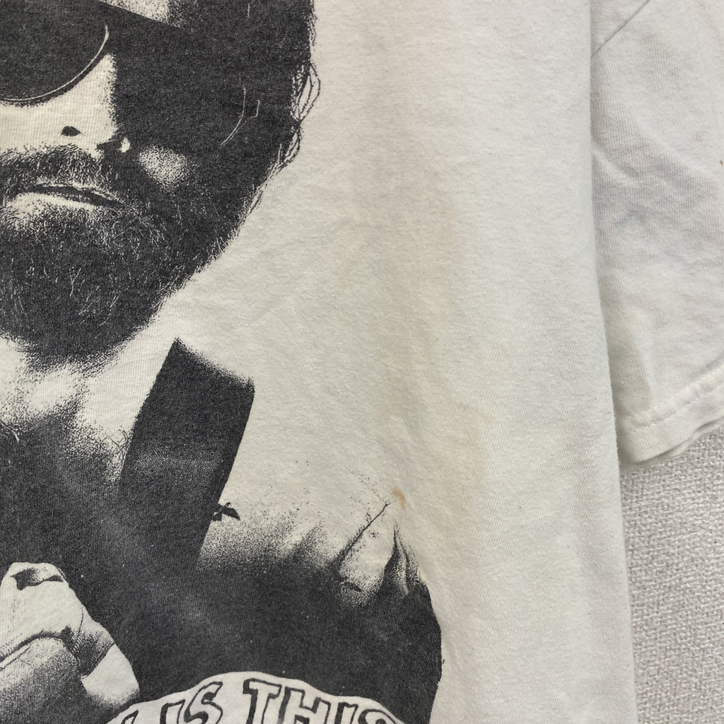 00s　M&O　Hangover　ハングオーバー　半袖プリントTシャツ　ムービーT　白　ホワイト　Lサイズ　