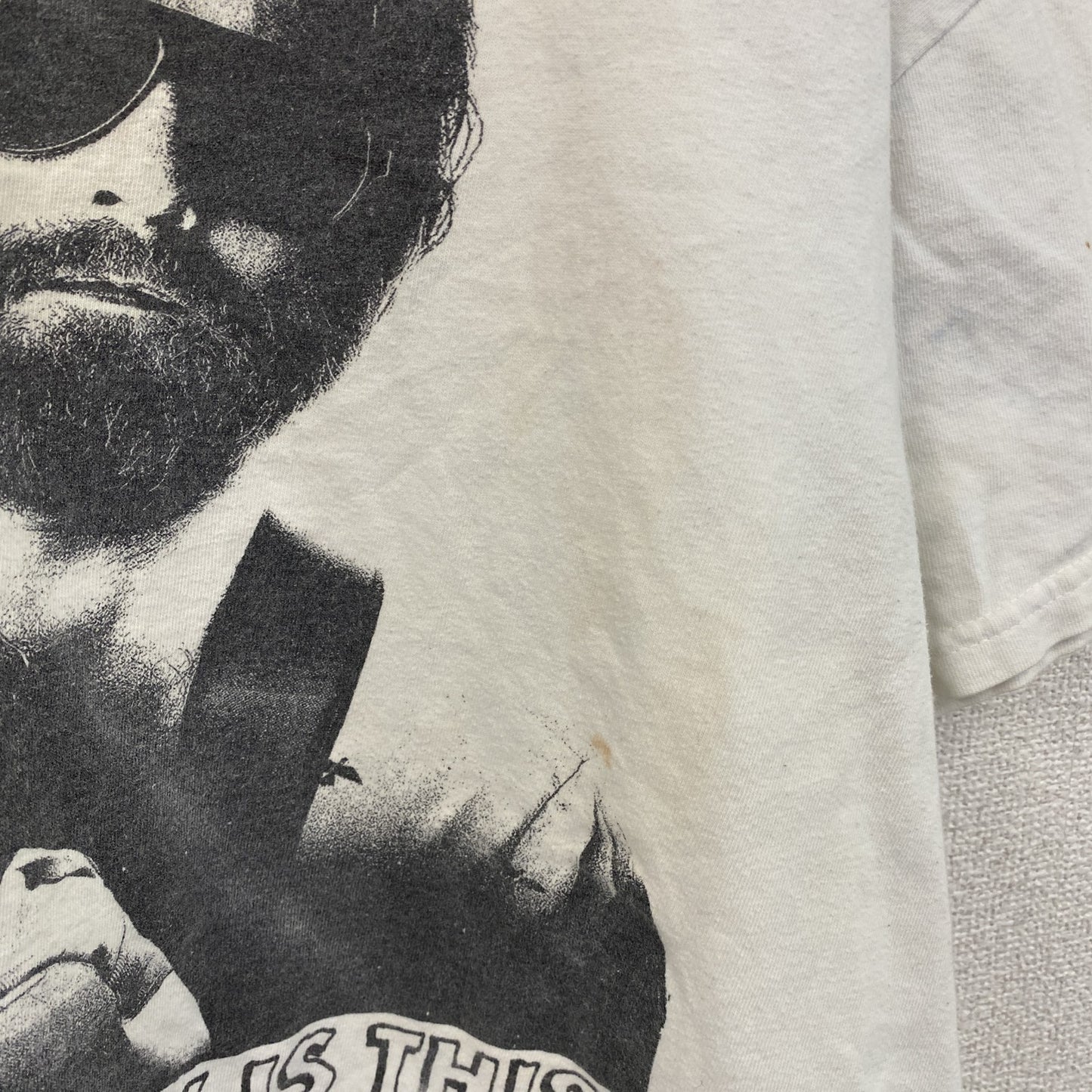 00s　M&O　Hangover　ハングオーバー　半袖プリントTシャツ　ムービーT　白　ホワイト　Lサイズ　