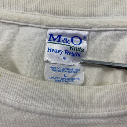 00s　M&O　Hangover　ハングオーバー　半袖プリントTシャツ　ムービーT　白　ホワイト　Lサイズ　
