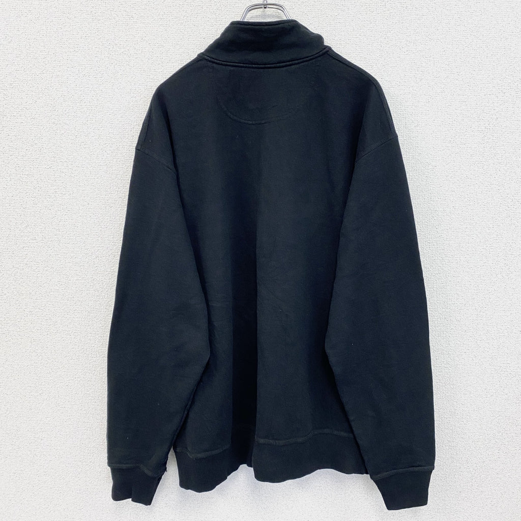 champion　チャンピオン　ハーフジップスウェット/トレーナー　黒　ブラック　2XLサイズ