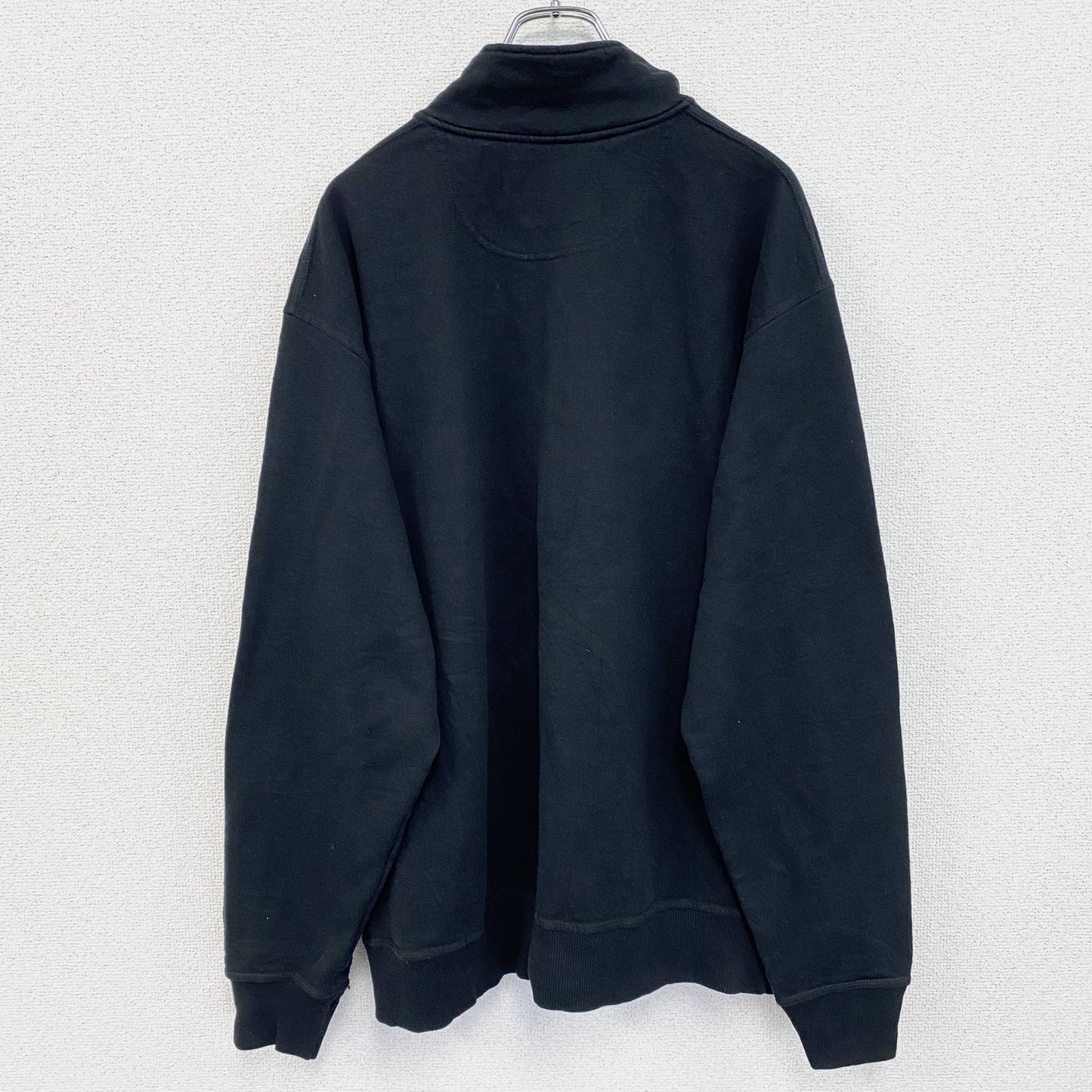 champion　チャンピオン　ハーフジップスウェット/トレーナー　黒　ブラック　2XLサイズ