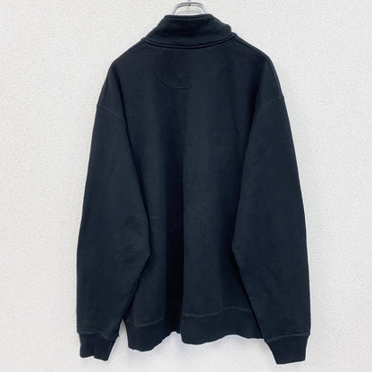 champion　チャンピオン　ハーフジップスウェット/トレーナー　黒　ブラック　2XLサイズ