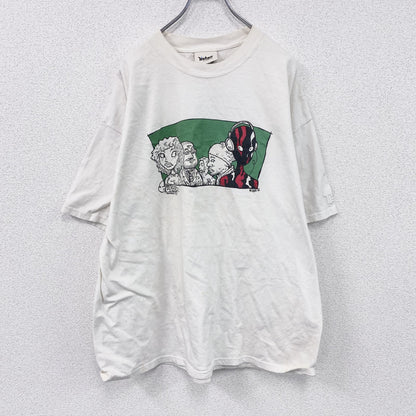 ～00s　listen　ア・トライブ・コールド・クエスト　半袖プリントTシャツ　ラップT　ホワイト　2XLサイズ　