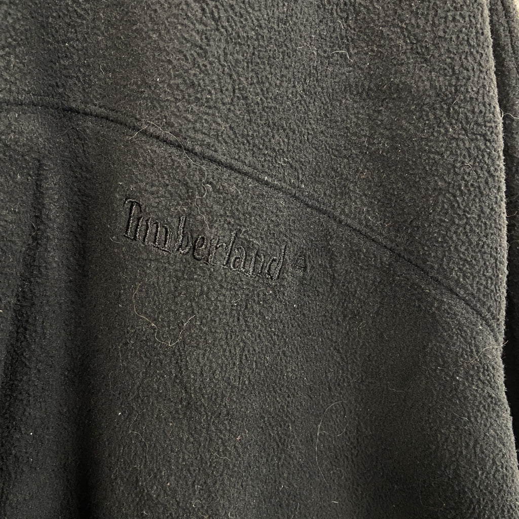 古着 used　Timberland　ティンバーランド　フリースジャケット/ボアジャケット　黒　ブラック　3XLサイズ