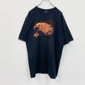 HARLEY DAVIDSON　ハーレーダビッドソン　半袖プリントTシャツ　黒　ブラック　XLサイズ