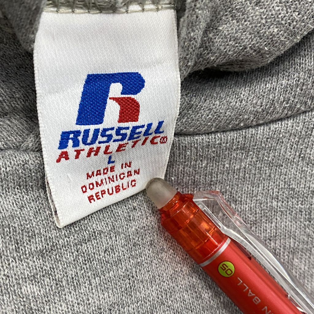 ～00s　RUSSELL ATHLETIC　ラッセル　スウェットパーカー/フーディー　ヴィンテージ　グレー　Lサイズ
