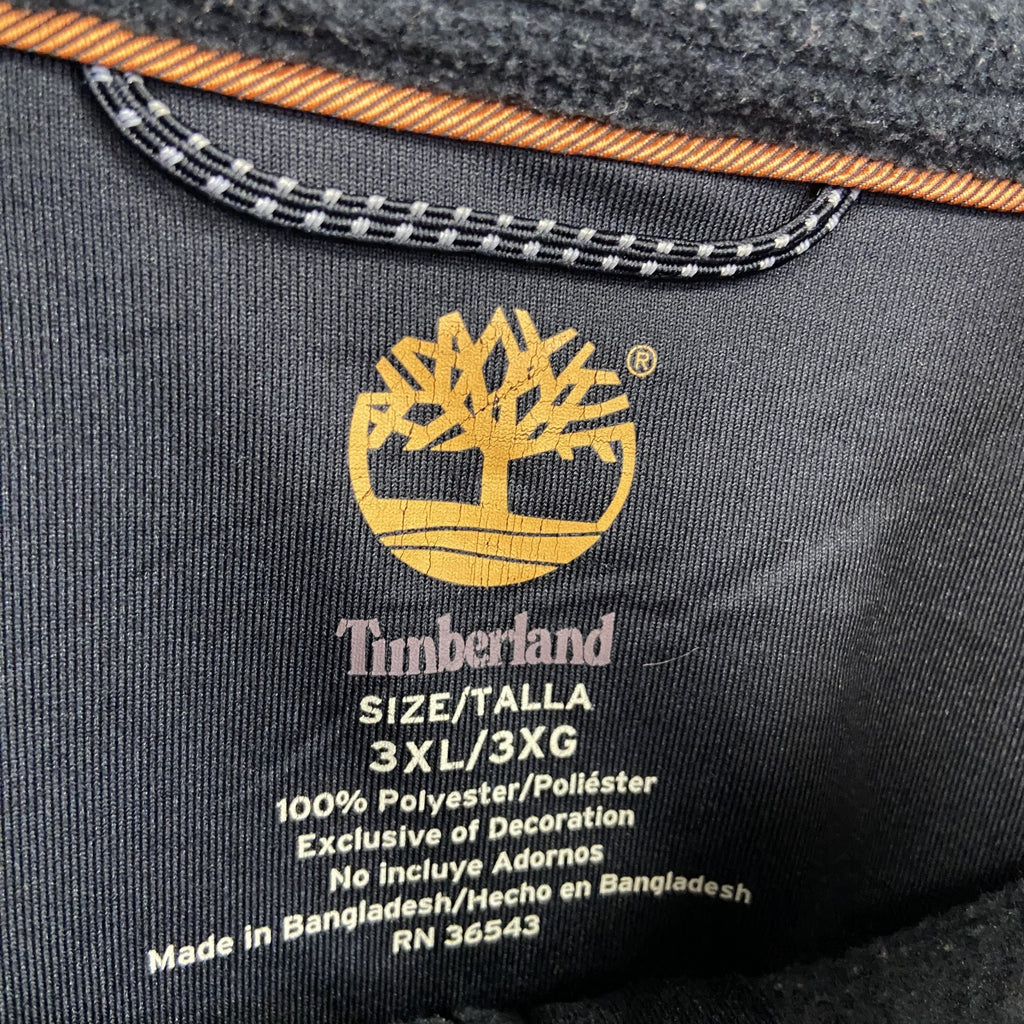 古着 used　Timberland　ティンバーランド　フリースジャケット/ボアジャケット　黒　ブラック　3XLサイズ