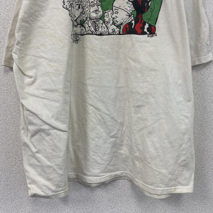 ～00s　listen　ア・トライブ・コールド・クエスト　半袖プリントTシャツ　ラップT　ホワイト　2XLサイズ　