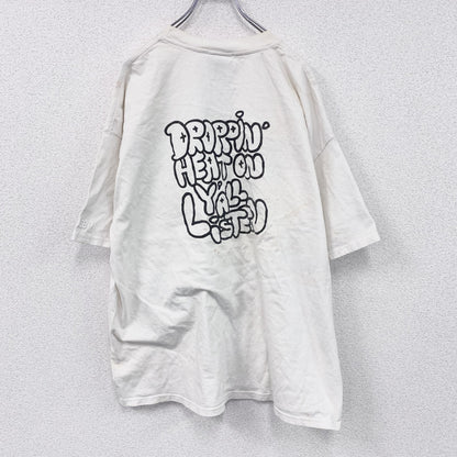 ～00s　listen　ア・トライブ・コールド・クエスト　半袖プリントTシャツ　ラップT　ホワイト　2XLサイズ　