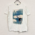 Hanes　ヘインズ　野村浩　半袖プリントTシャツ　白　ホワイト　Mサイズ