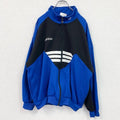 ～90s　adidas　アディダス　トラックジャケット/ジャージ　ヴィンテージ　青　ブルー　Lサイズ
