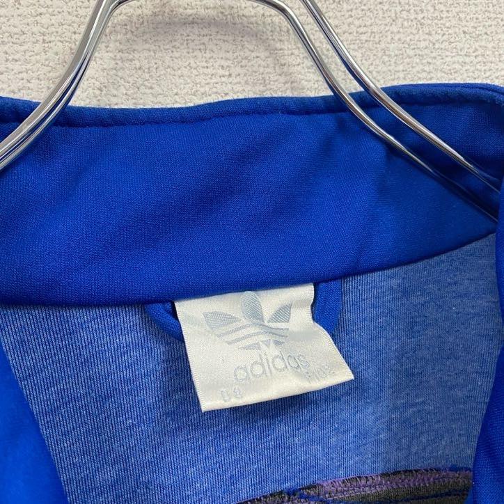 ～90s　adidas　アディダス　トラックジャケット/ジャージ　ヴィンテージ　青　ブルー　Lサイズ