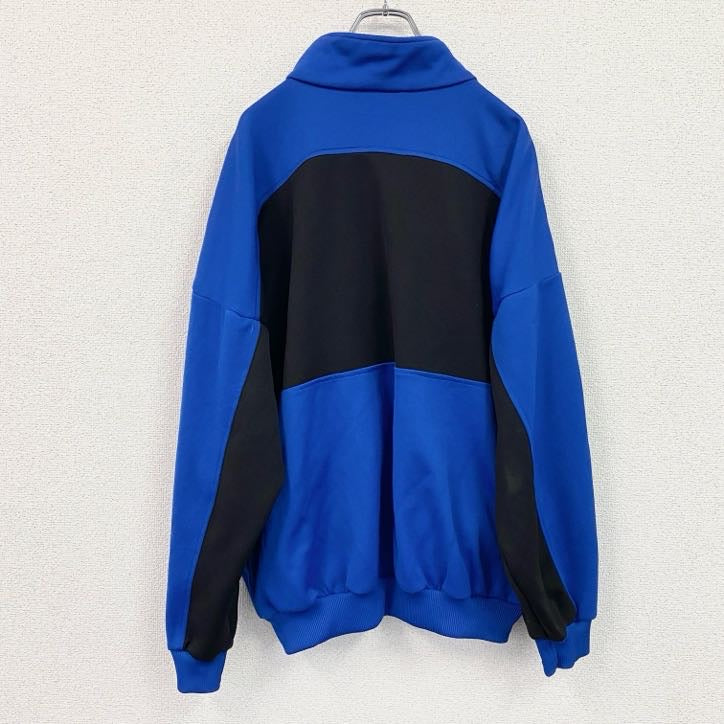 ～90s　adidas　アディダス　トラックジャケット/ジャージ　ヴィンテージ　青　ブルー　Lサイズ