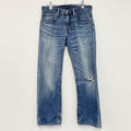 Levi’s　リーバイス　502　デニムパンツ/ジーンズ　縦落ち　鬼ヒゲ　フェード　ジップフライ　インディゴ　W30サイズ