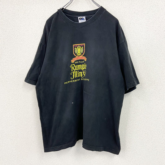 00s　ROYAL AVALON　半袖プリントTシャツ　6連プリント　両面プリント　ヴィンテージ　黒　ブラック　XLサイズ