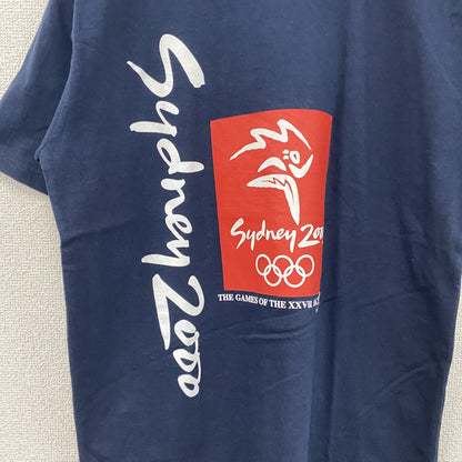 00s　シドニーオリンピック　半袖プリントTシャツ　ヴィンテージ　デッドストック　黒　ブラック　Mサイズ