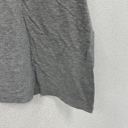 90s　半袖プリントTシャツ　目覚まし時計　キャラクター　ヴィンテージ　灰色　グレー