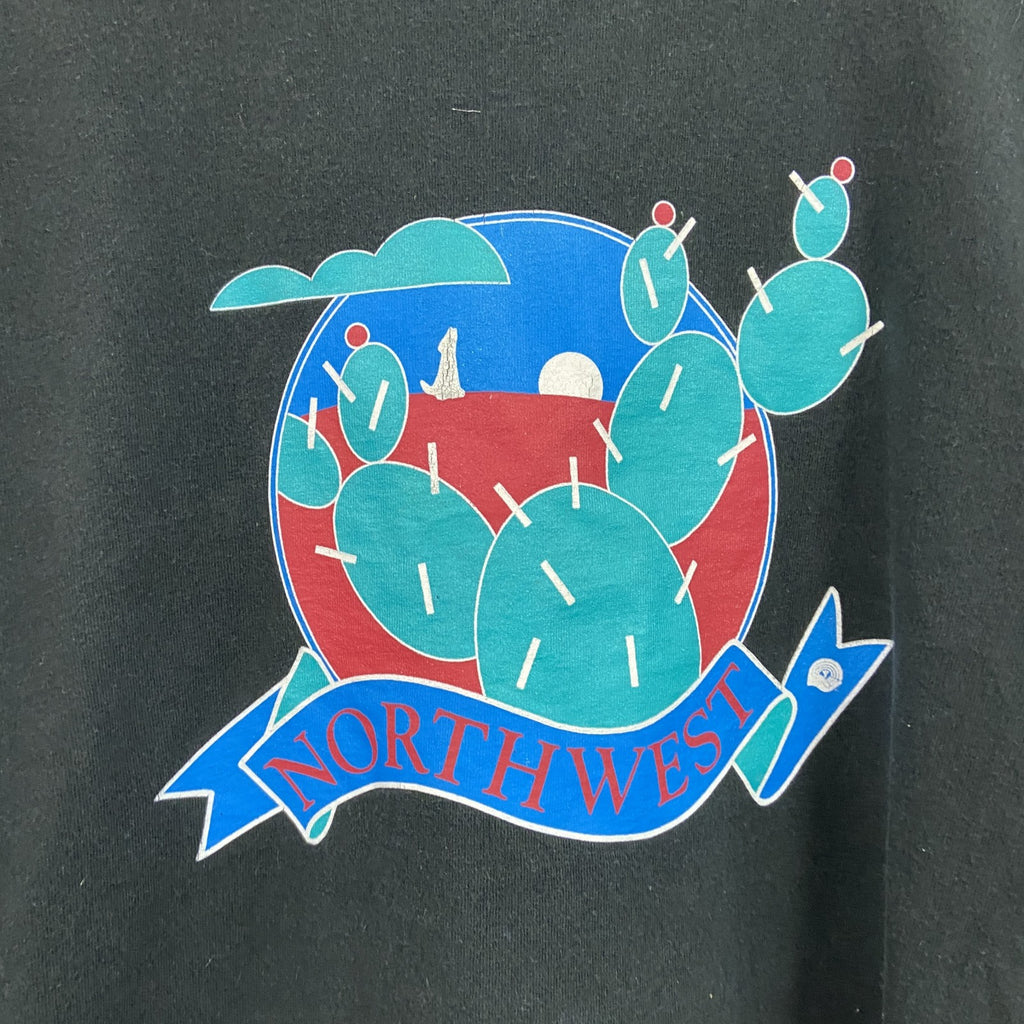 FRUIT OF THE LOOM　フルーツオブザルーム　長袖Tシャツ/ロンT　黒　ブラック　XLサイズ