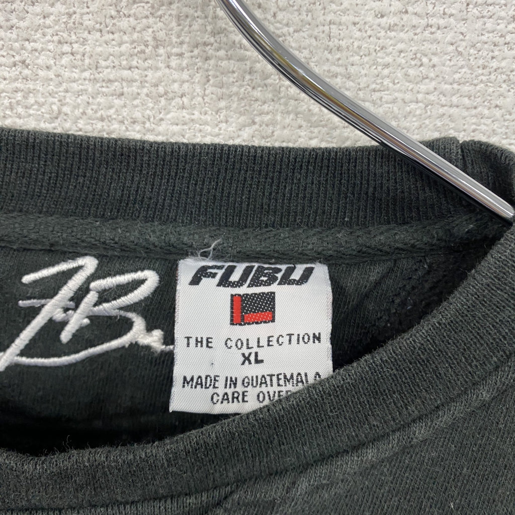 FUBU　フブ　URBAN GEAR　スウェット/トレーナー　黒　ブラック　XLサイズ