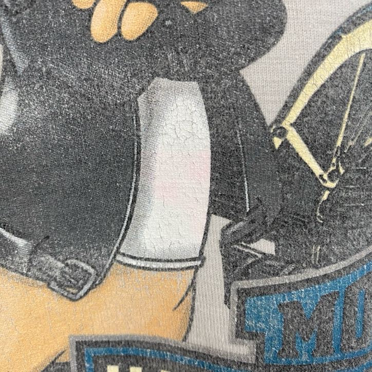 HARLEY DAVIDSON　ハーレーダビッドソン　半袖プリントTシャツ　灰色　ライトグレー　XLサイズ