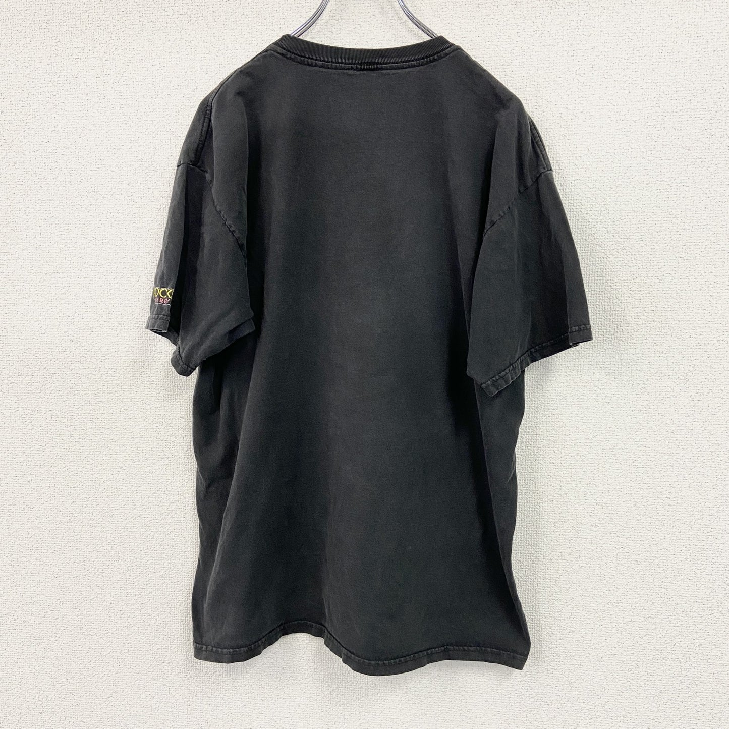 ROCK STAR　ロックスター　FOX RACING　フォックスレーシング　半袖プリントTシャツ　黒　ブラック　Lサイズ