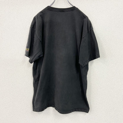 ROCK STAR　ロックスター　FOX RACING　フォックスレーシング　半袖プリントTシャツ　黒　ブラック　Lサイズ