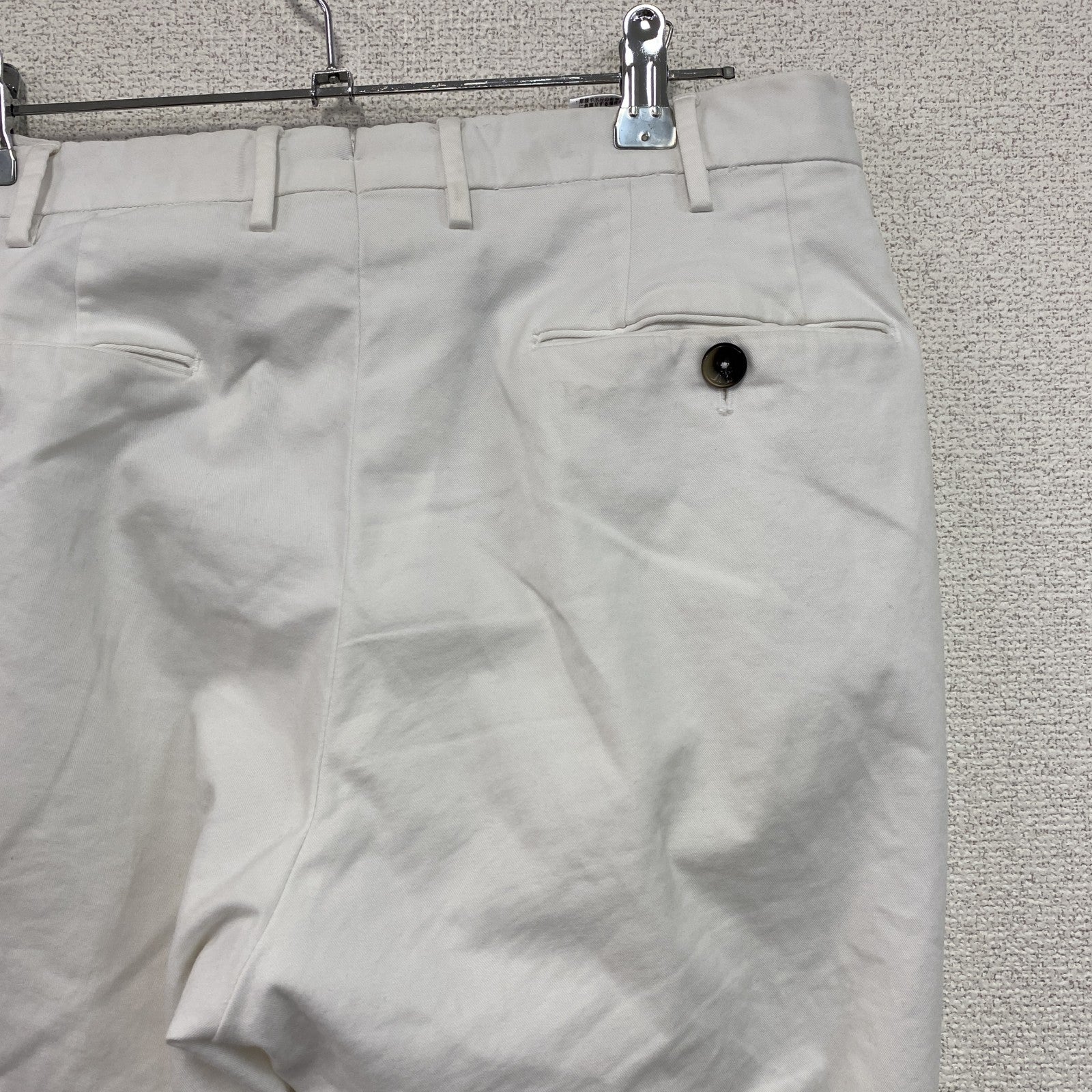 PT TORINO　ピーティートリノ　チノパンツ　ジップフライ　白　ホワイト　48サイズ