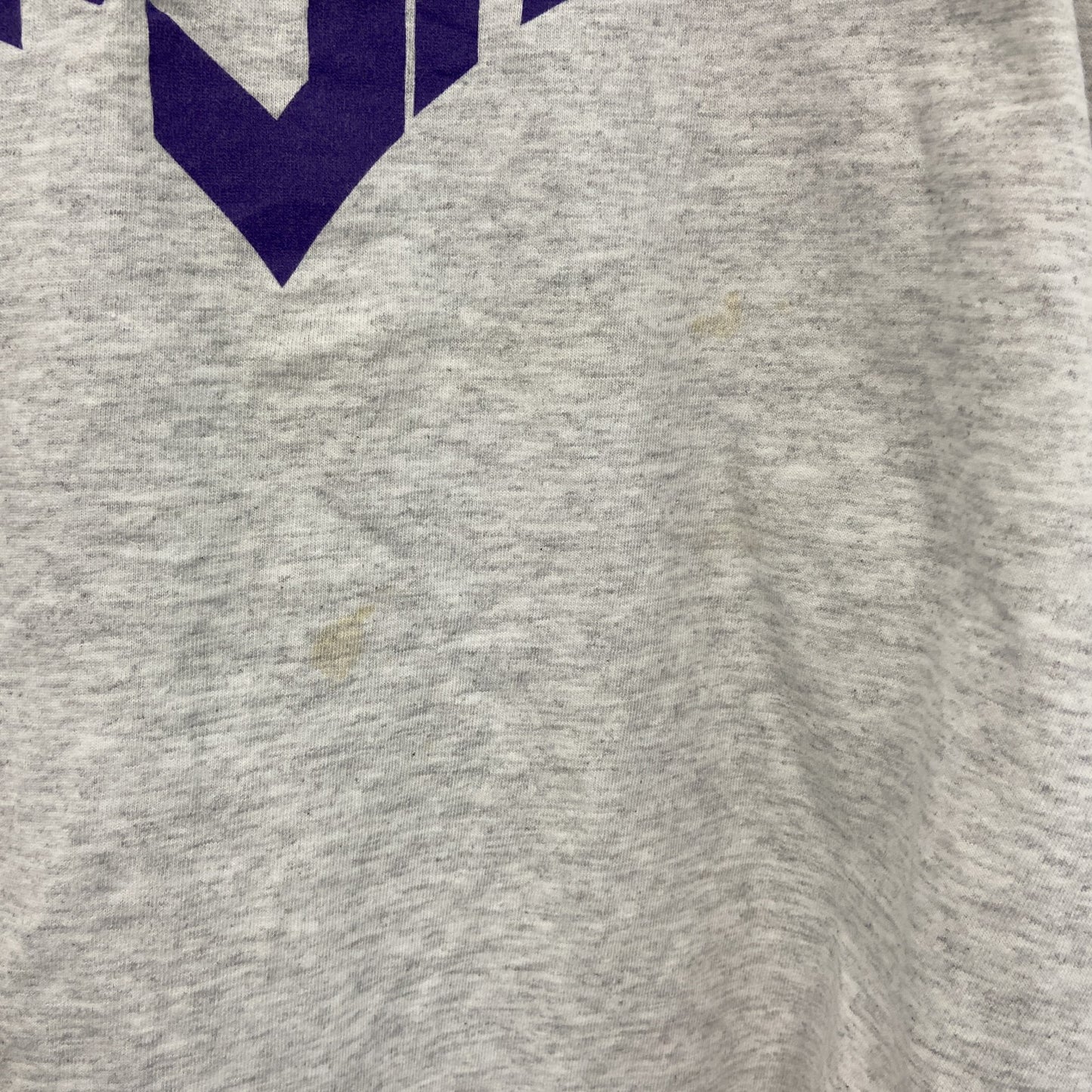 ～00s　RUSSELL　ラッセル　NFL　PANTHERS　パンサーズ　長袖Tシャツ/ロンT　ヴィンテージ　灰色　グレー　XLサイズ