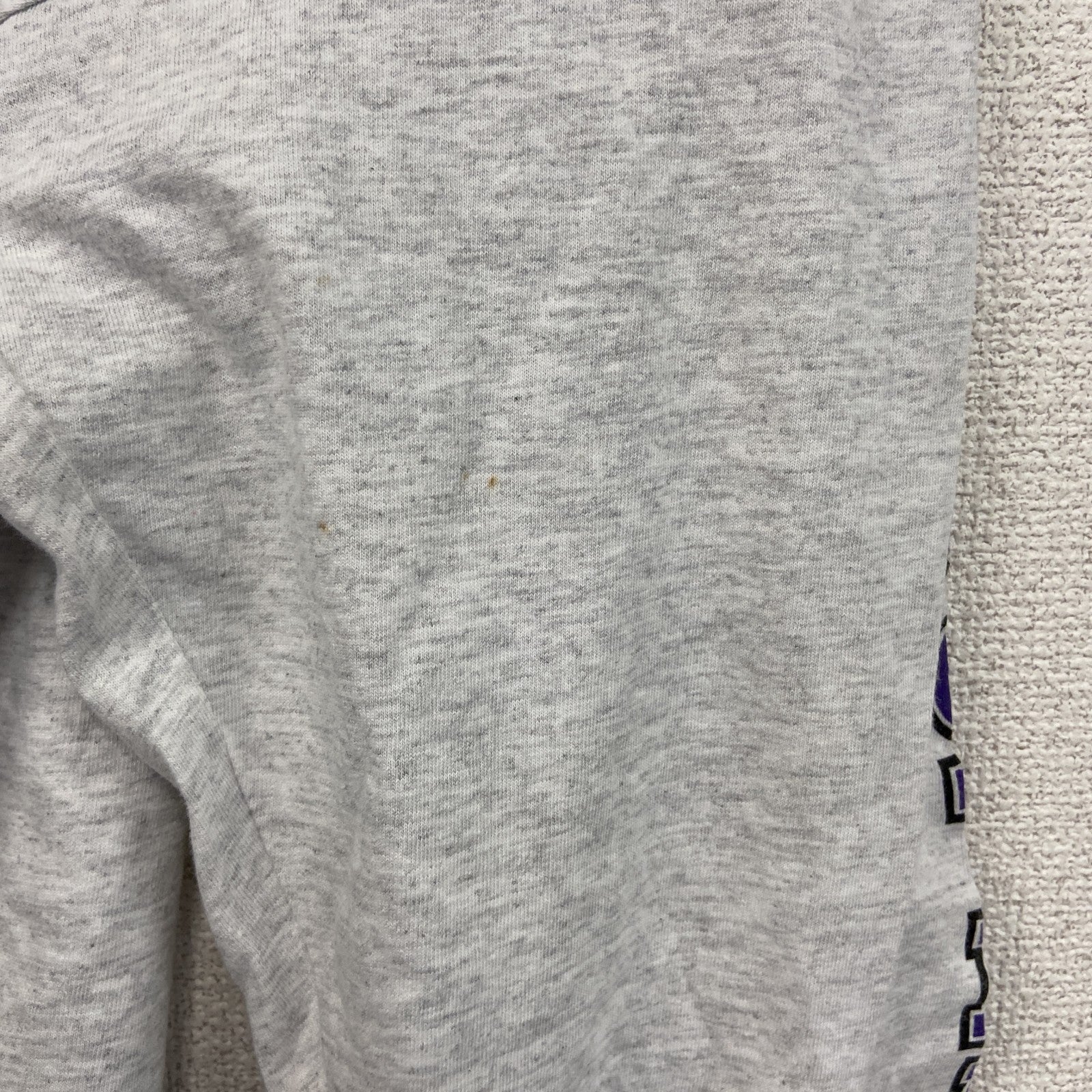 ～00s　RUSSELL　ラッセル　NFL　PANTHERS　パンサーズ　長袖Tシャツ/ロンT　ヴィンテージ　灰色　グレー　XLサイズ