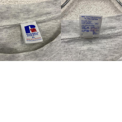 ～00s　RUSSELL　ラッセル　NFL　PANTHERS　パンサーズ　長袖Tシャツ/ロンT　ヴィンテージ　灰色　グレー　XLサイズ