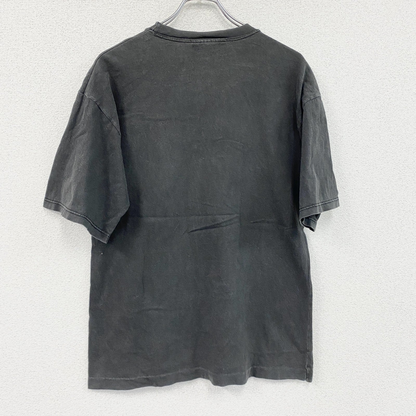 Canterbury　カンタベリー　半袖プリントTシャツ　フェード　黒　ブラック　Mサイズ
