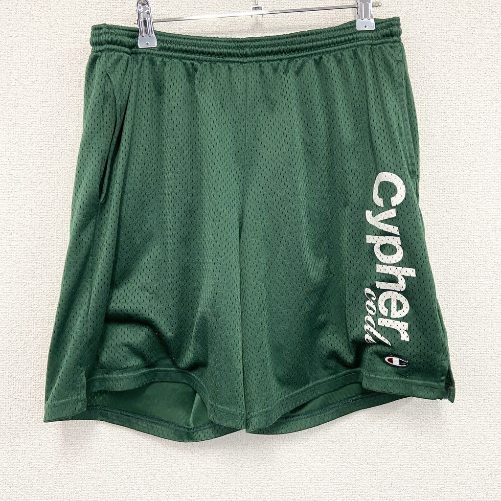 Champion　チャンピオン　ハーフパンツ/ショートパンツ　ナイロンメッシュショーツ　緑　グリーン　Mサイズ