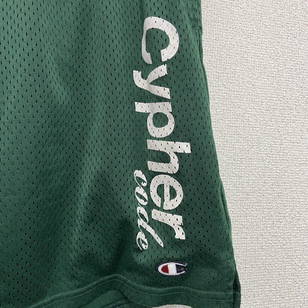 Champion　チャンピオン　ハーフパンツ/ショートパンツ　ナイロンメッシュショーツ　緑　グリーン　Mサイズ