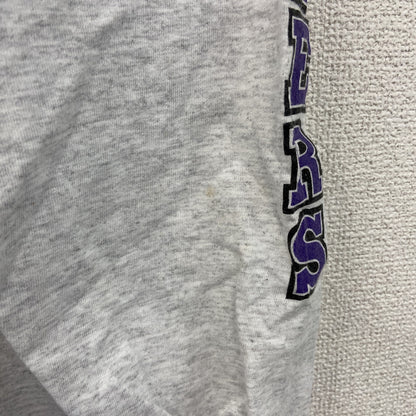 ～00s　RUSSELL　ラッセル　NFL　PANTHERS　パンサーズ　長袖Tシャツ/ロンT　ヴィンテージ　灰色　グレー　XLサイズ