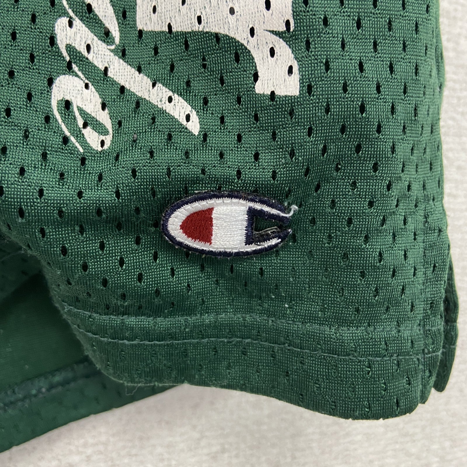 Champion　チャンピオン　ハーフパンツ/ショートパンツ　ナイロンメッシュショーツ　緑　グリーン　Mサイズ
