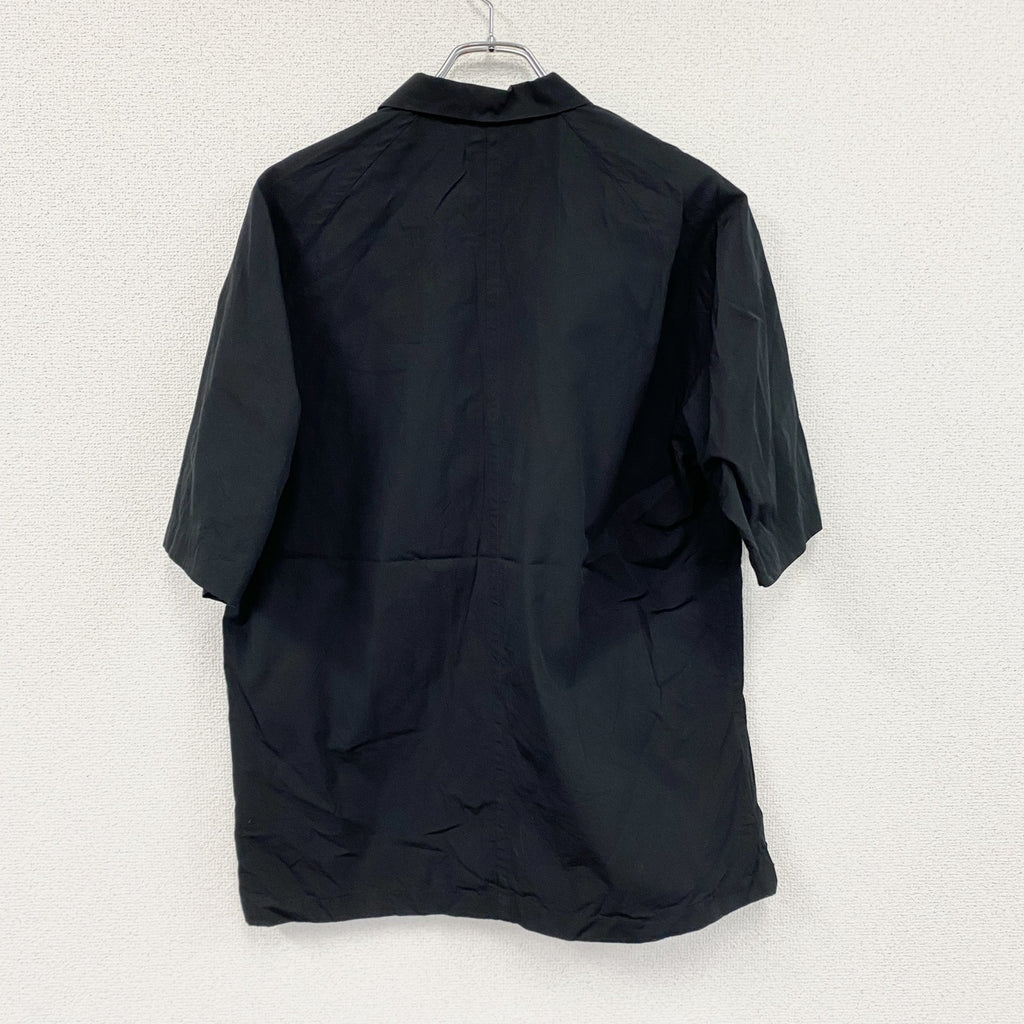 ＋J　JIL SANDER　ジルサンダー　UNIQLO　ユニクロ　半袖シャツ　黒　ブラック　Mサイズ