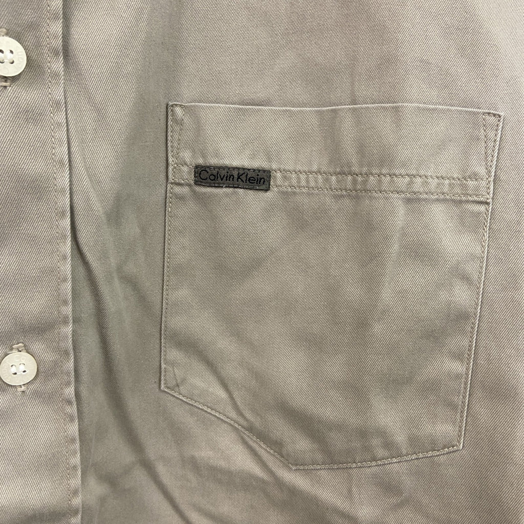 Calvin Klein Jeans　カルバンクライン　長袖シャツ　ベージュ　Mサイズ