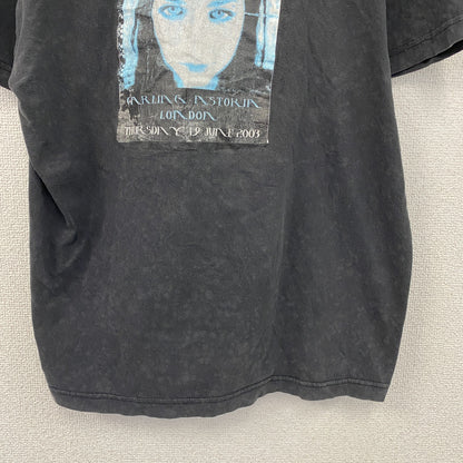 00s　EVANESCENCE　エヴァネッセンス　半袖プリントTシャツ　バンドT　黒　ブラック　Lサイズ