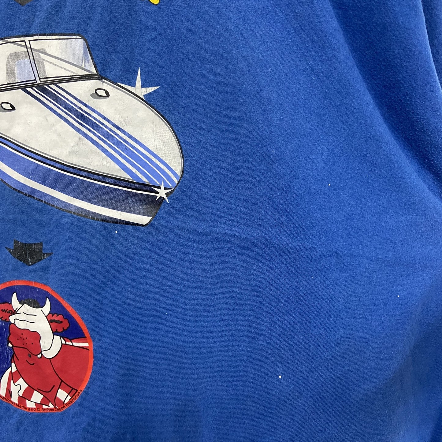 GEGRGE　半袖リンガーTシャツ　青　ブルー　XLサイズ