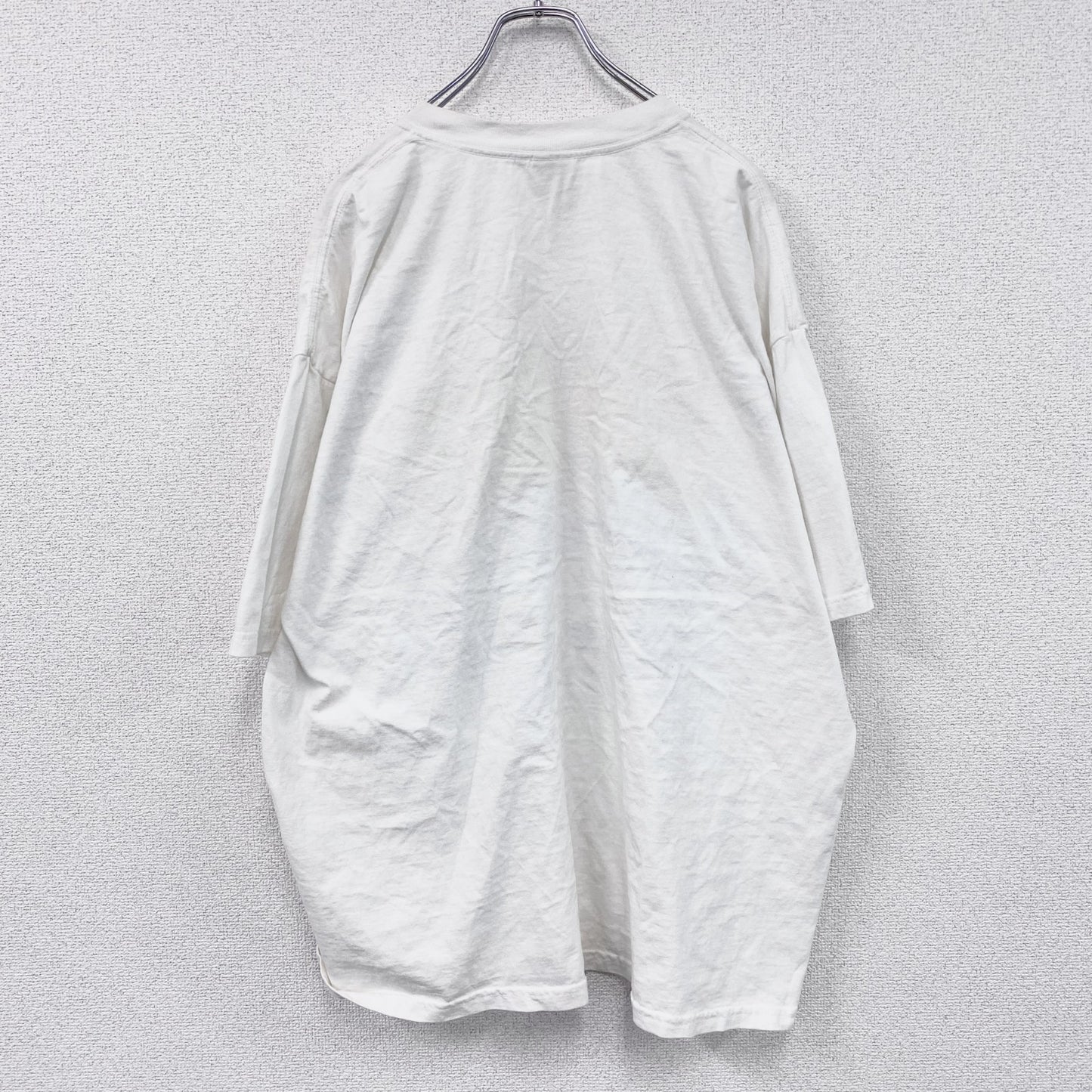 00s　GILDAN　半袖プリントTシャツ　カレッジプリント　サイン入り　白　ホワイト　2XLサイズ