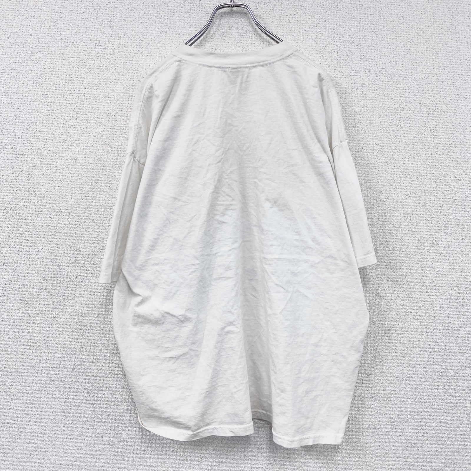 00s　GILDAN　半袖プリントTシャツ　カレッジプリント　サイン入り　白　ホワイト　2XLサイズ