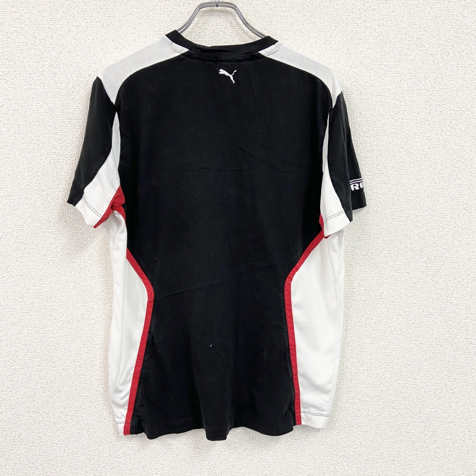 PUMA FIRELLI　プーマ　半袖Tシャツ　ユニフォーム　黒　ブラック　Lサイズ　