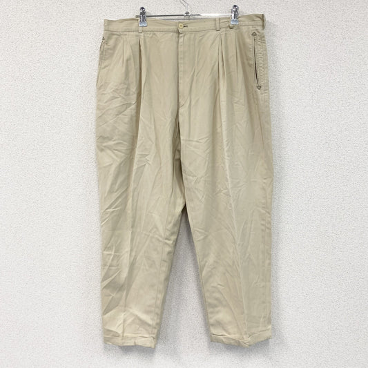 Papas　パパス　チノパンツ　ジップフライ　ベージュ　XXサイズ