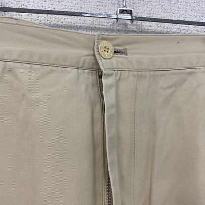 Papas　パパス　チノパンツ　ジップフライ　ベージュ　XXサイズ