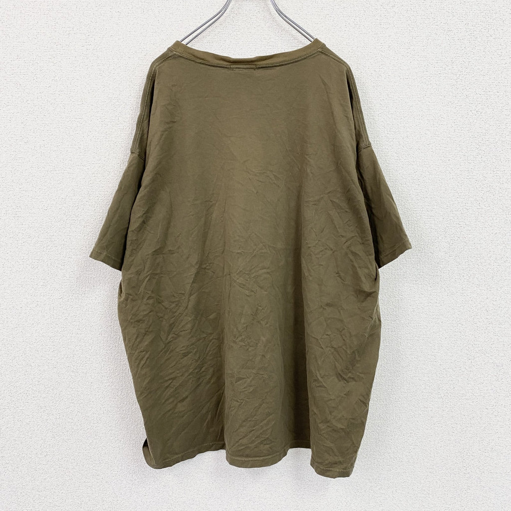 FACETASM　ファセッタズム　半袖プリントアニマルTシャツ　茶　ブラウン　Fサイズ