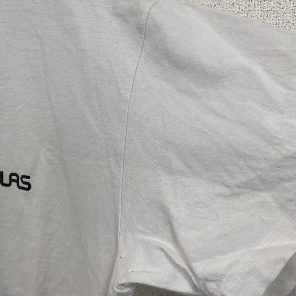 00s　SILAS　サイラス　半袖プリントTシャツ　ヴィンテージ　白　ホワイト　Lサイズ
