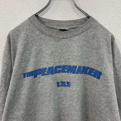 90s　THE PEACEMAKER　ピースメーカー　半袖プリントTシャツ　ムービーT　灰色　グレー　XLサイズ