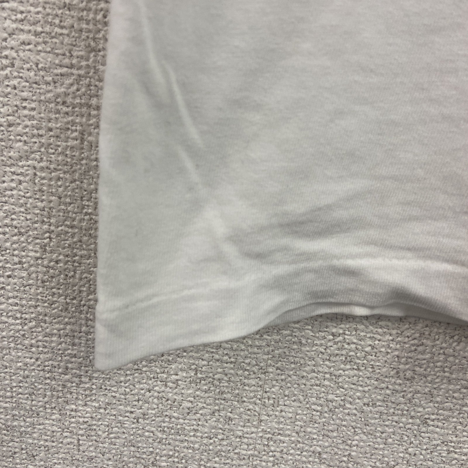 Hanes　ヘインズ　半袖プリントTシャツ　シングルステッチ　白　ホワイト　Mサイズ